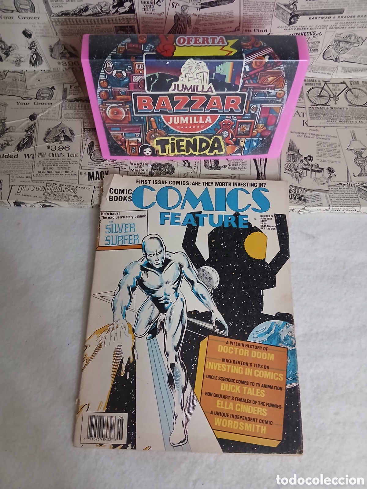 Coleccionismo de revistas y peri&oacute;dicos: Magazine usa comics feature