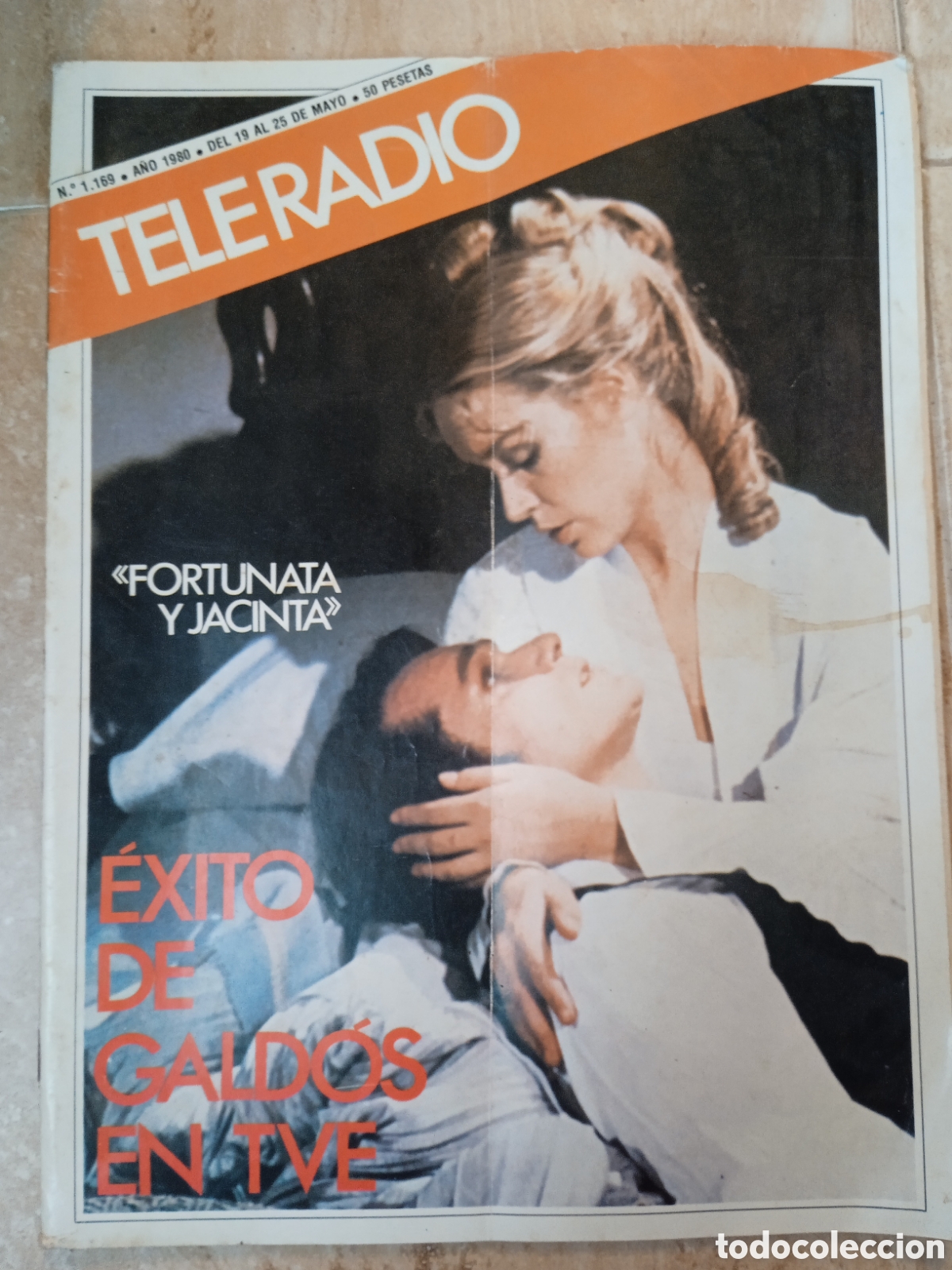 Coleccionismo de revistas y peri&oacute;dicos: Teleradio n&deg;1169 Fortunata y Jacinta Jos&eacute; Mar&iacute;a Gironella Manuel Torre Iglesias