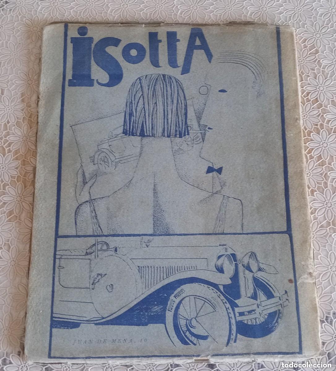 Coleccionismo de revistas y peri&oacute;dicos: Revista Residencia primer dibujo anuncio publicitario ilustrado dise&ntilde;ado Salvador Dal&iacute; 1926 Isotta