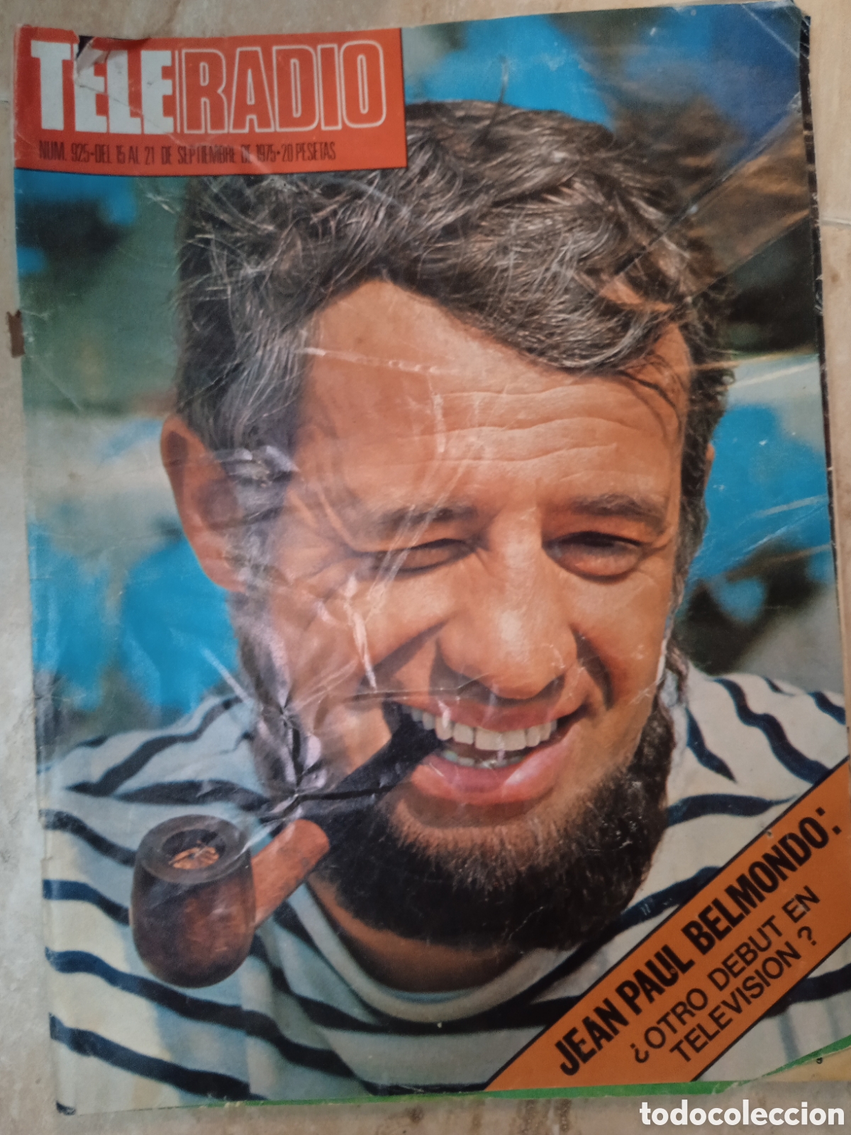 Coleccionismo de revistas y peri&oacute;dicos: Teleradio n&deg;925 Jean Paul Belmondo &Aacute;gata Lys Antonio Gala