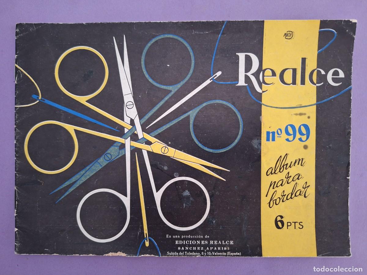 Coleccionismo de revistas y peri&oacute;dicos: REVISTA LABORES REALCE N&ordm; 99 ALBUM PARA BORDAR VALENCIA 1959