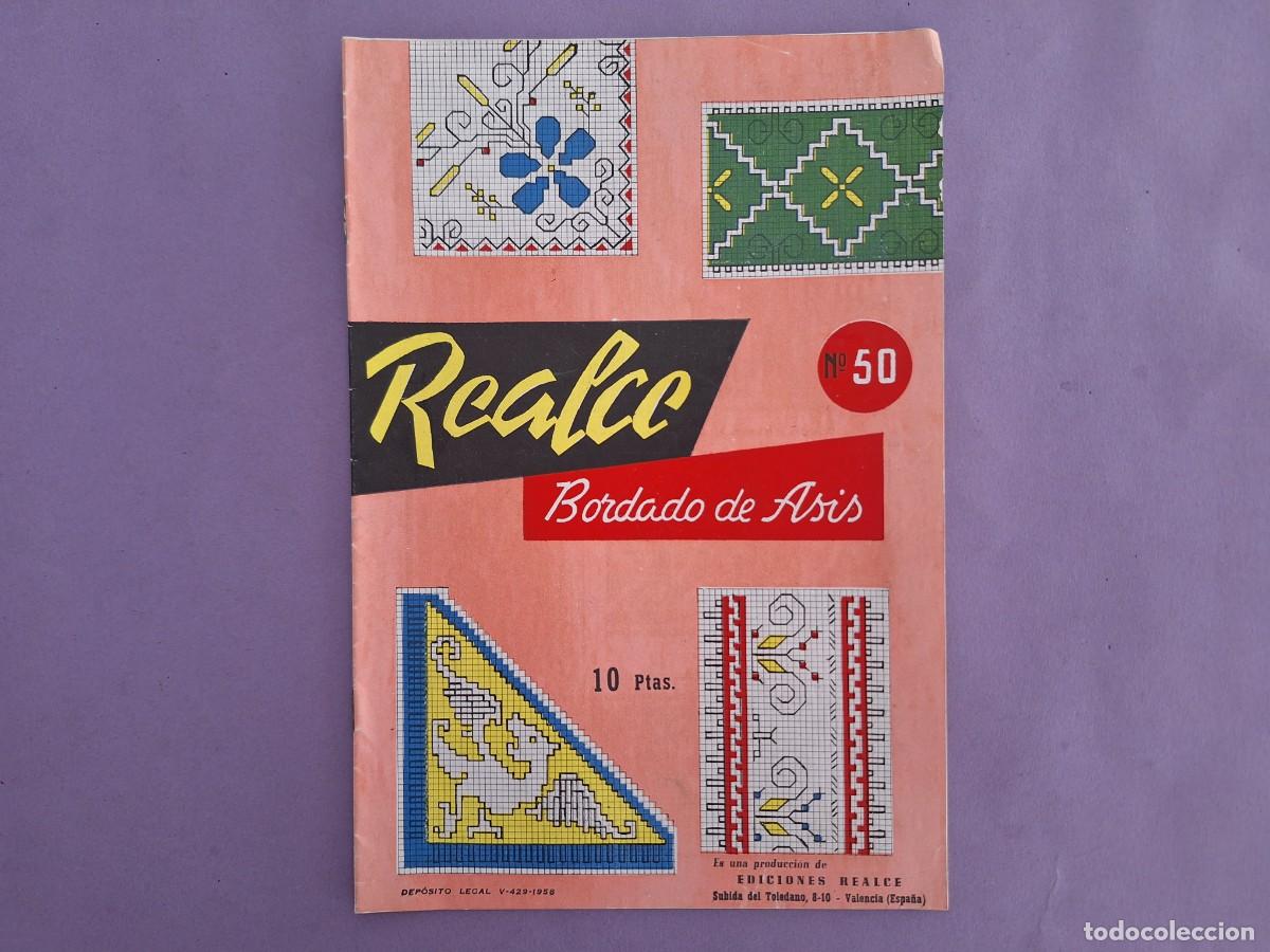 Coleccionismo de revistas y peri&oacute;dicos: REVISTA LABORES REALCE N&ordm; 50 BORDADO DE ASIS VALENCIA 1958