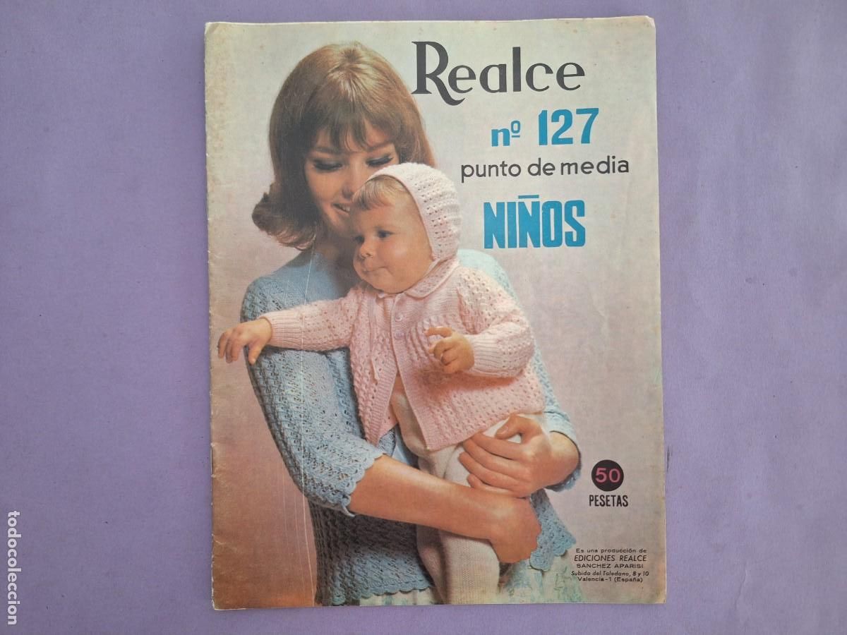 Coleccionismo de revistas y peri&oacute;dicos: REVISTA LABORES REALCE N&ordm; 127 PUNTO DE MEDIA NI&Ntilde;OS VALENCIA 1967