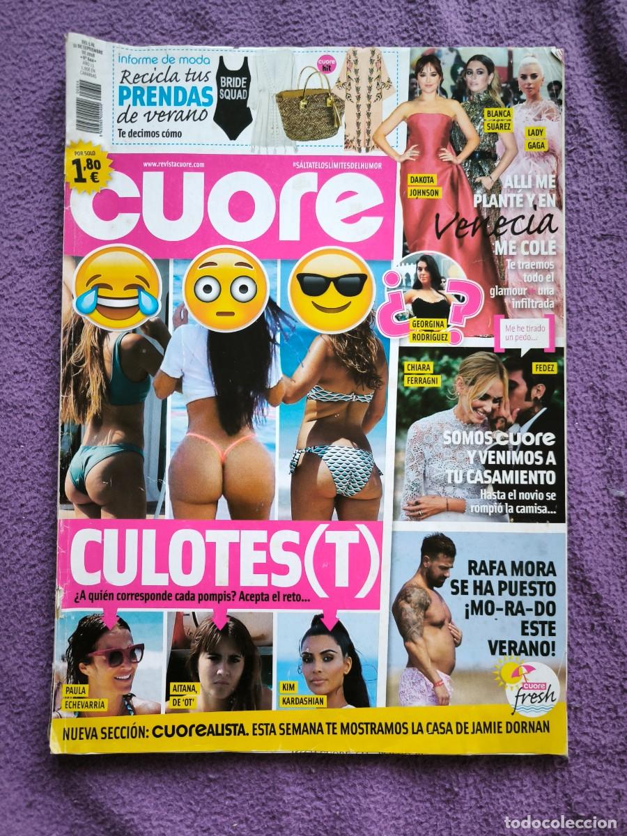 Coleccionismo de revistas y peri&oacute;dicos: Revista Cuore N&ordm; 644 &ndash; Kim Kardashian, Ariana Grande, Chiara Ferragni Y Festival De Venecia 2018