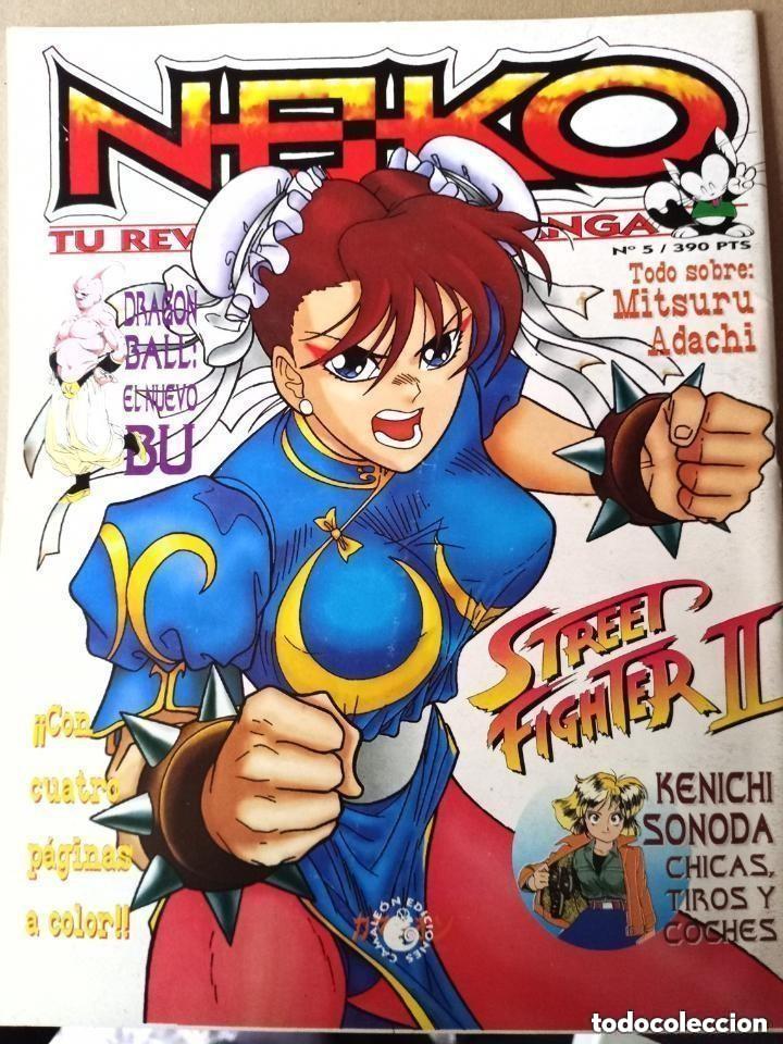 Coleccionismo de revistas y peri&oacute;dicos: NEKO - TU REVISTA DE MANGA - N 5 Editorial: Camaleon. . Street Fighter II Mitsuru Adachi gun