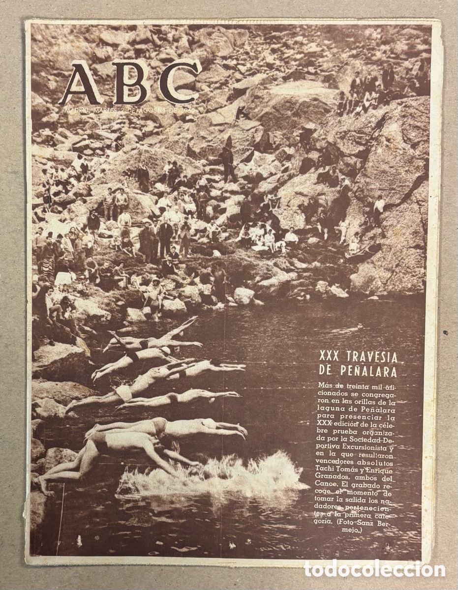 Coleccionismo de revistas y peri&oacute;dicos: ABC (2 DE AGOSTO DE 1960). XXX TRAVES&Iacute;A DE PE&Ntilde;ALARA,&hellip;