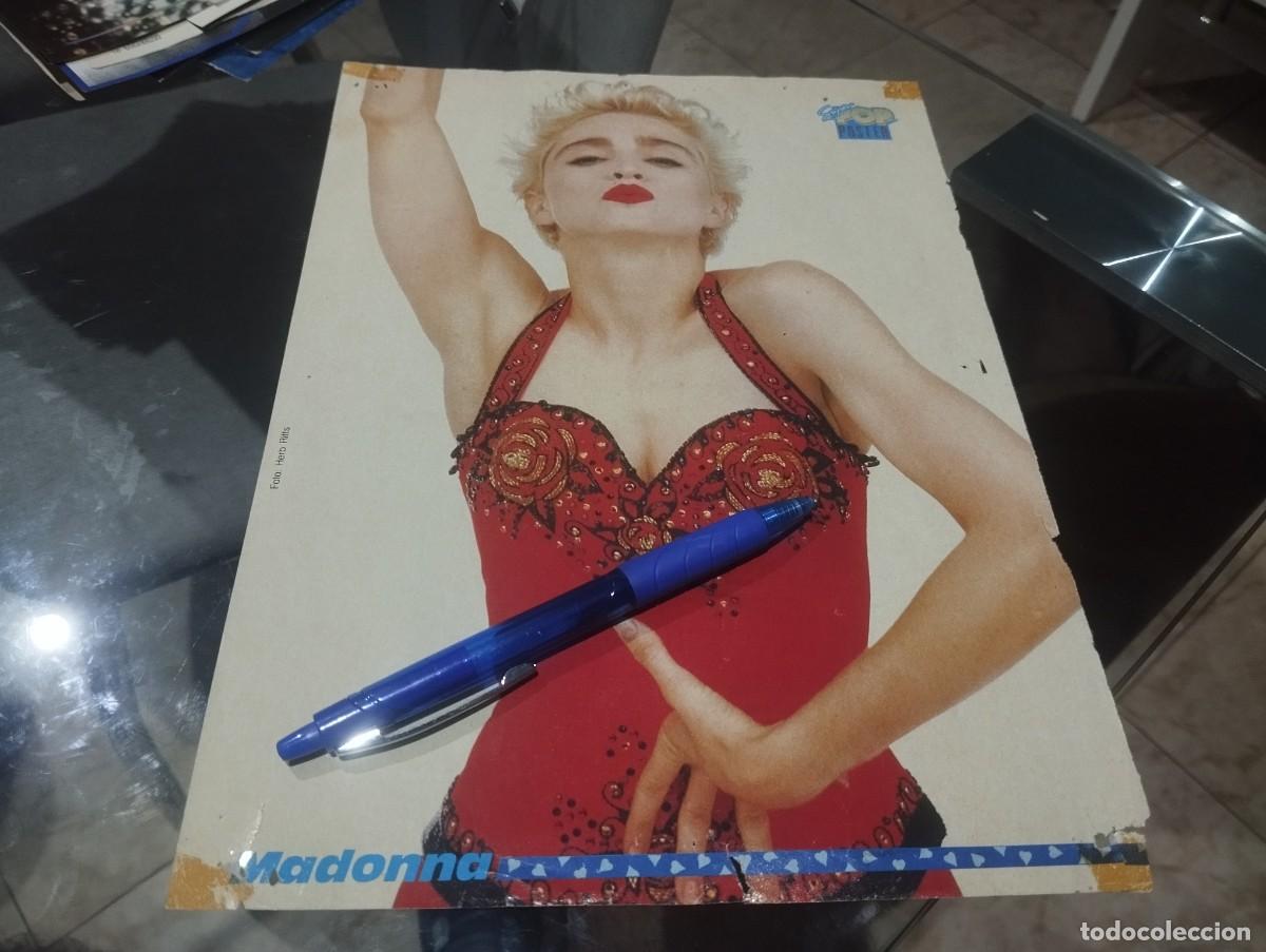 Coleccionismo de revistas y peri&oacute;dicos: POSTER MADONNA CANTANTE REVISTA SUPER POP ESPECIAL COLECCIONISTA