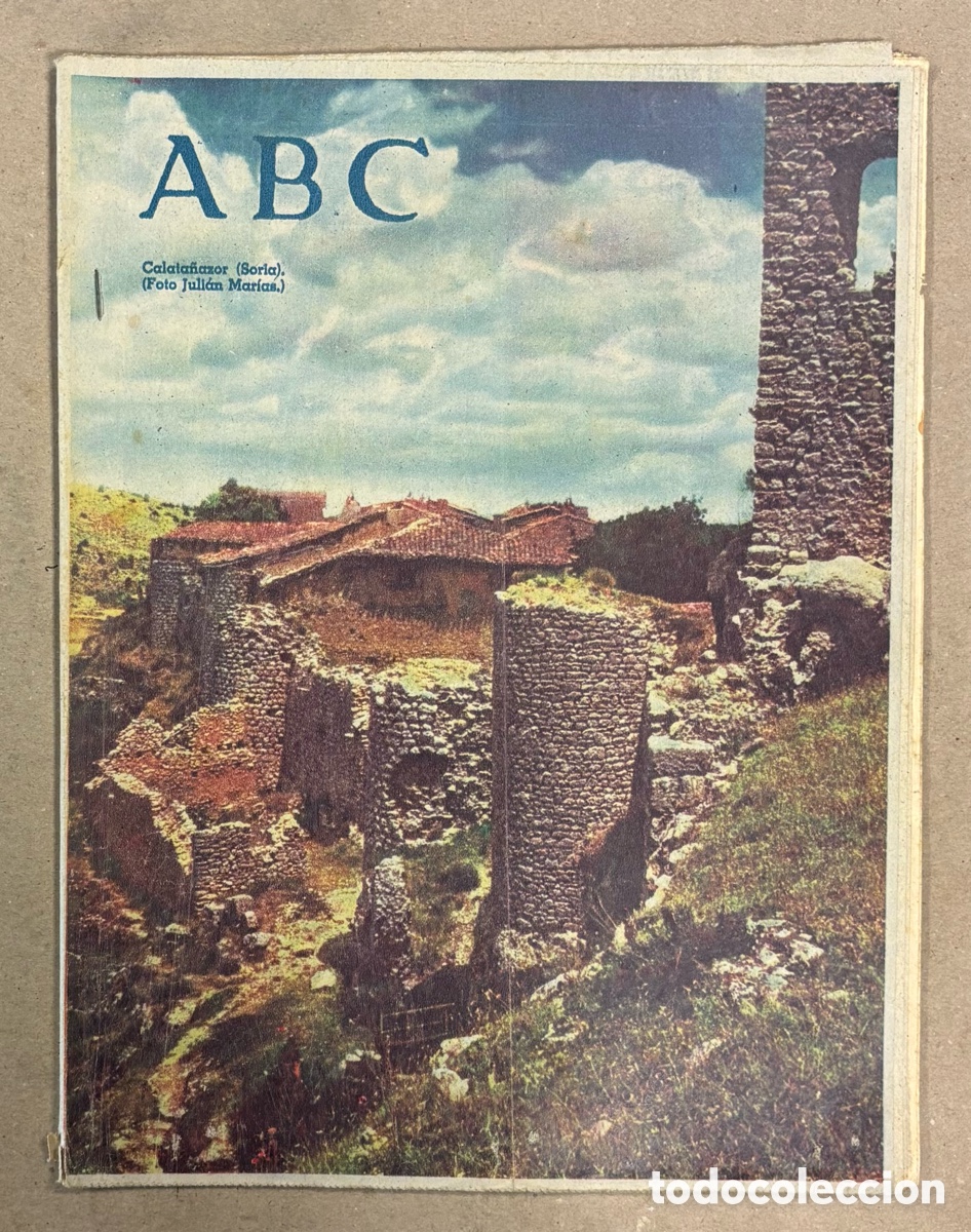 Coleccionismo de revistas y peri&oacute;dicos: ABC (9 DE ENERO DE 1960). CATALA&Ntilde;AZOR (SORIA),&hellip;