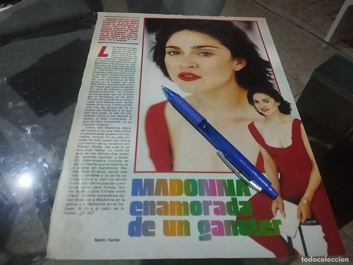 Coleccionismo de revistas y peri&oacute;dicos: MADONNA CANTANTE RECORTE REVISTA ESPECIAL COLECCIONISTAS