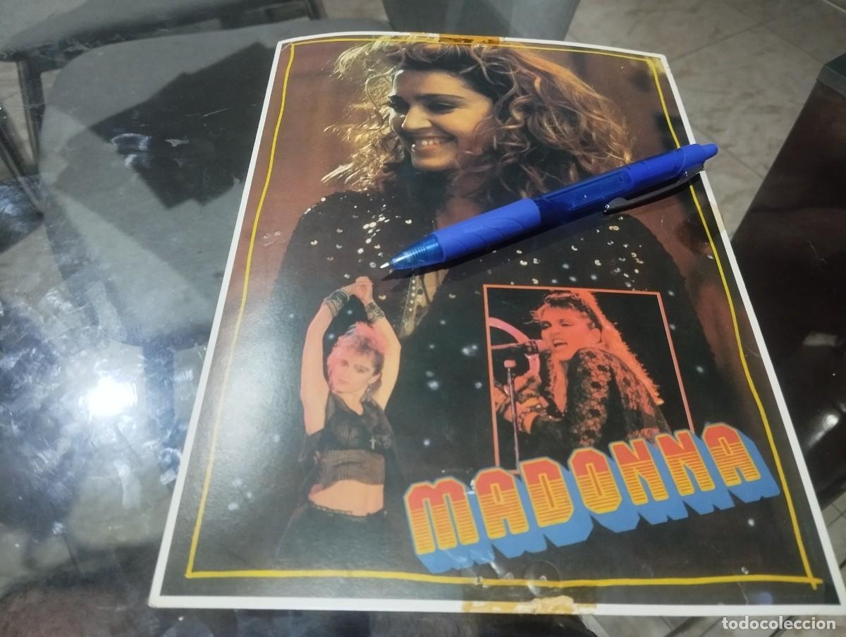 Coleccionismo de revistas y peri&oacute;dicos: GRAN POSTAL MADONNA CANTANTE ESPECIAL COLECCIONISTAS