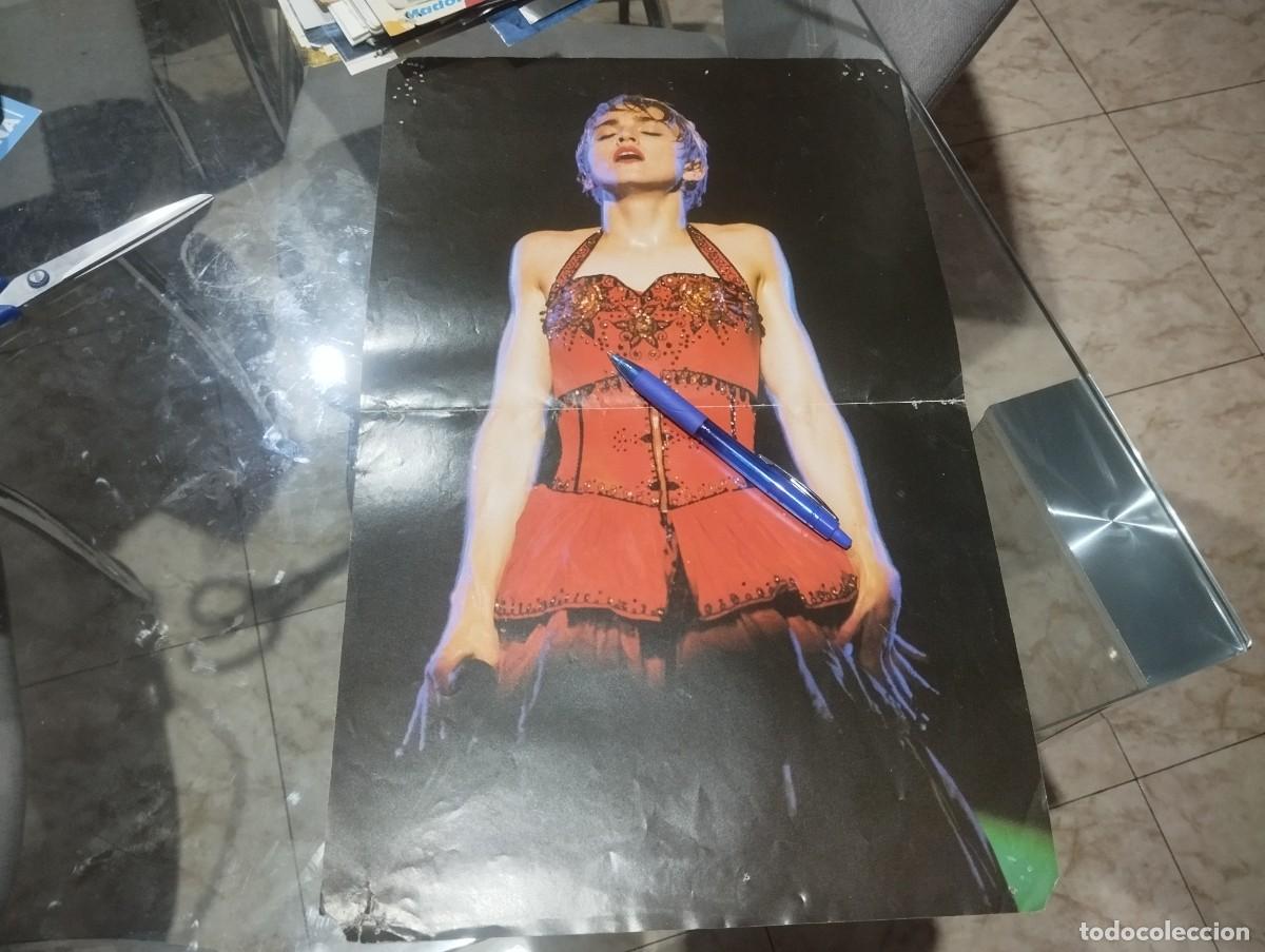 Coleccionismo de revistas y peri&oacute;dicos: POSTER DOBLE CARA MADONNA CANTANTE ESPECIAL COLECCIONISTA