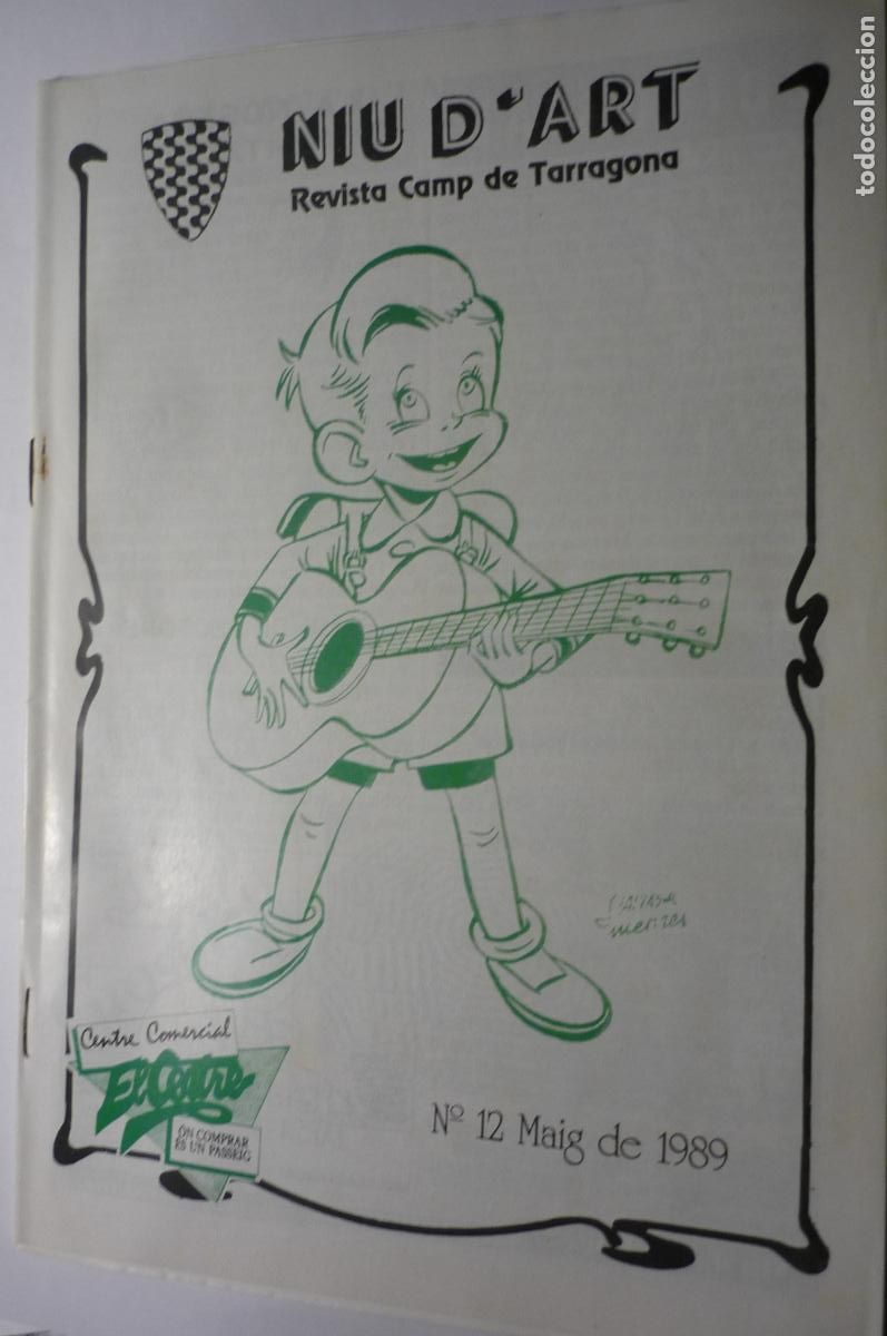Coleccionismo de revistas y peri&oacute;dicos: revista niu d&acute;art 32 pag articulos, fotos,publicidad