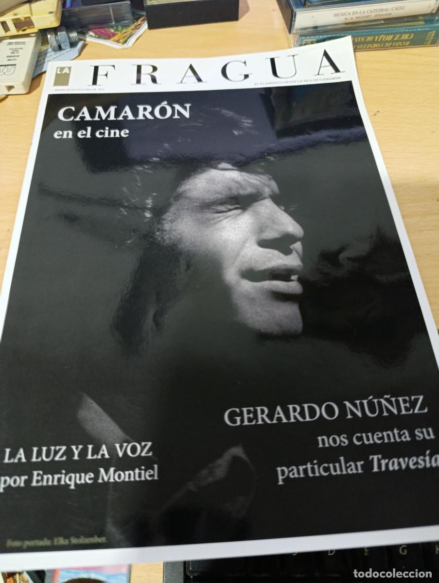 Coleccionismo de revistas y peri&oacute;dicos: REVISTA LA FRAGUA. COMARON EN EL CINE. LA LUZ Y LA VOZ POR ENRIQUE MONTIEL. C1R