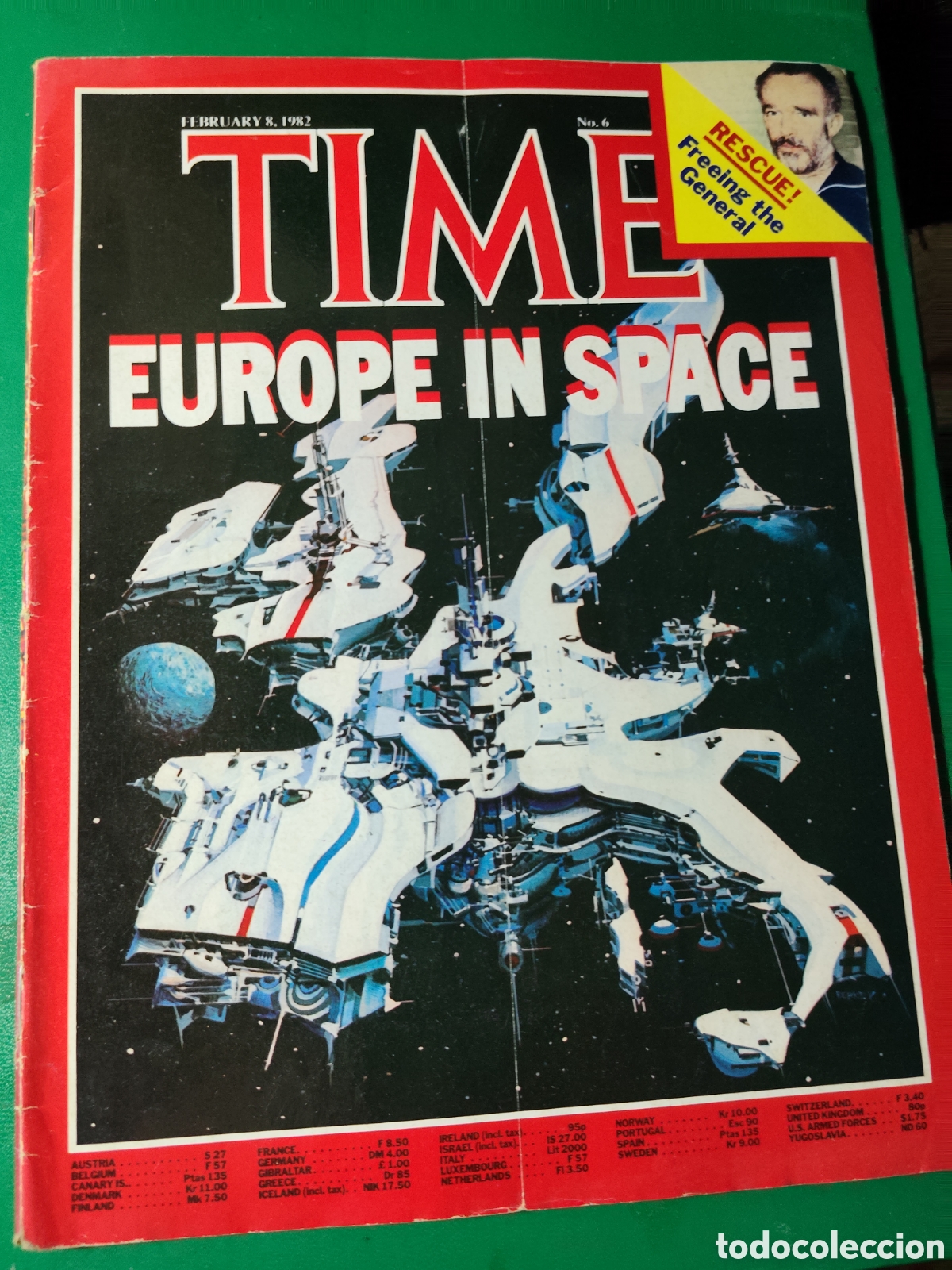 Coleccionismo de revistas y peri&oacute;dicos: Revista time febrero 1982 n&deg;6