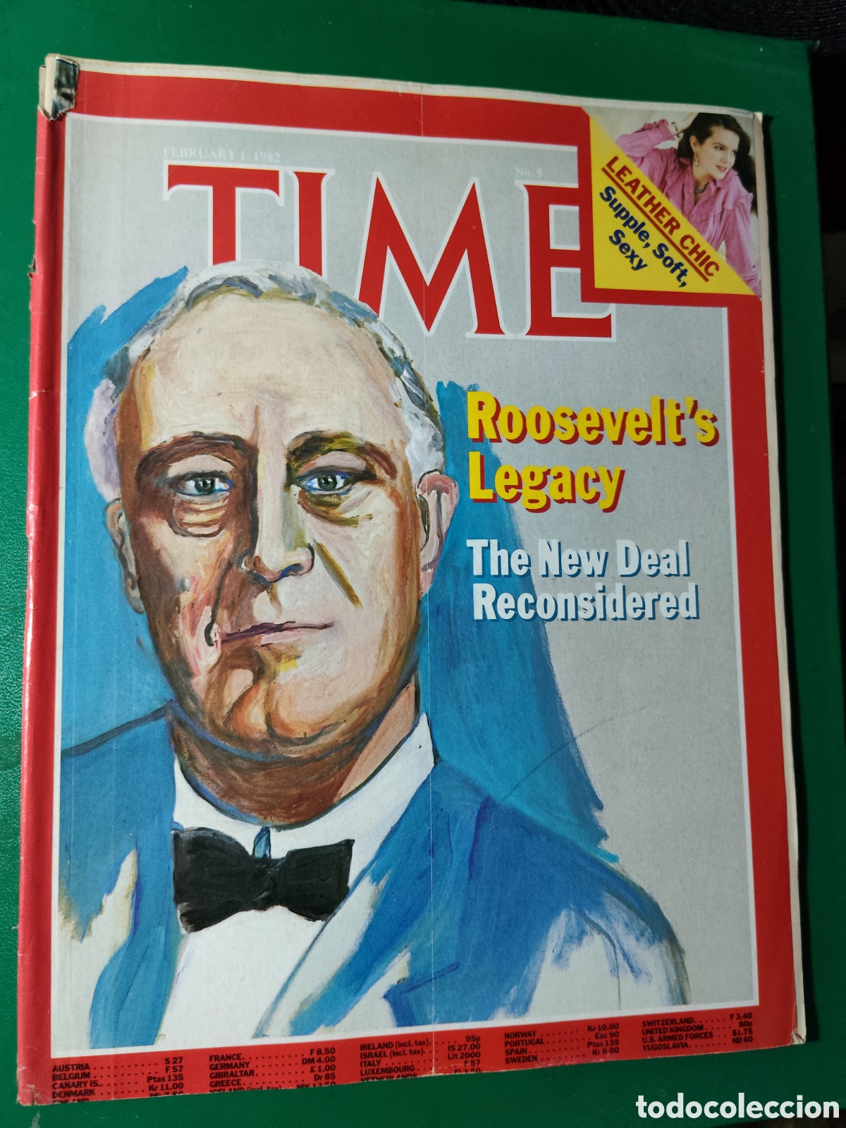 Collectionnisme de Revues et Journaux: Revista time enero 1982 n&deg;5