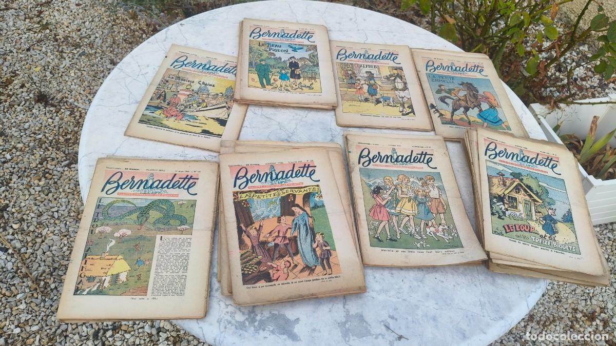 Coleccionismo de revistas y peri&oacute;dicos: Lot de 70 revues Bernadette 1947 d &eacute;poque tr&egrave;s bien conserv&eacute;
