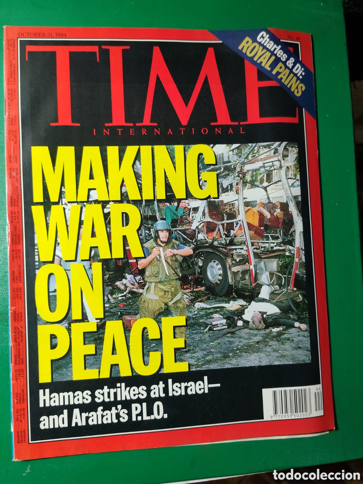 Coleccionismo de revistas y peri&oacute;dicos: Revista TIME octubre 1994 n&deg;44
