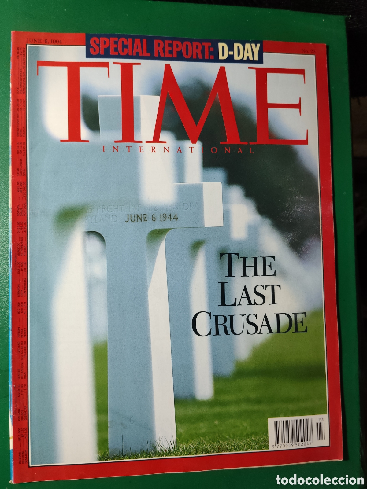 Coleccionismo de revistas y peri&oacute;dicos: Revista TIME junio 1994 n&deg;23
