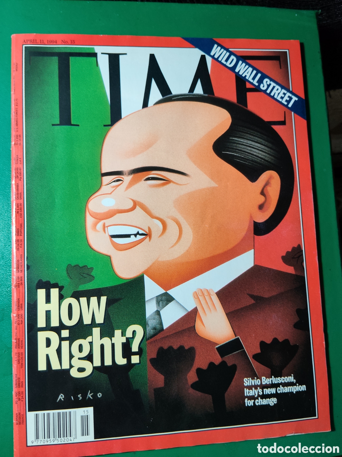 Collectionnisme de Revues et Journaux: Revista TIME abril 1994 n&deg;15