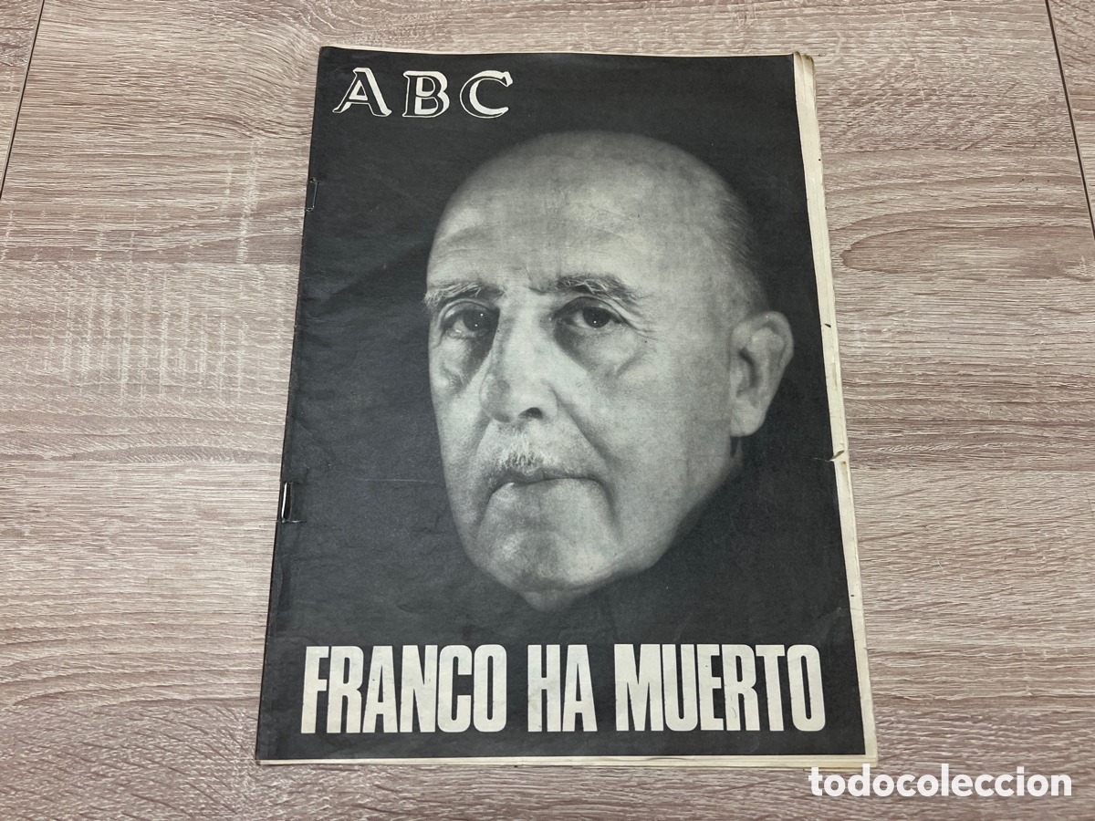 Sammeln von Zeitschriften und Zeitungen: ABC 20-11-1975 FRANCO HA NUERTO PORTADA ICONICA