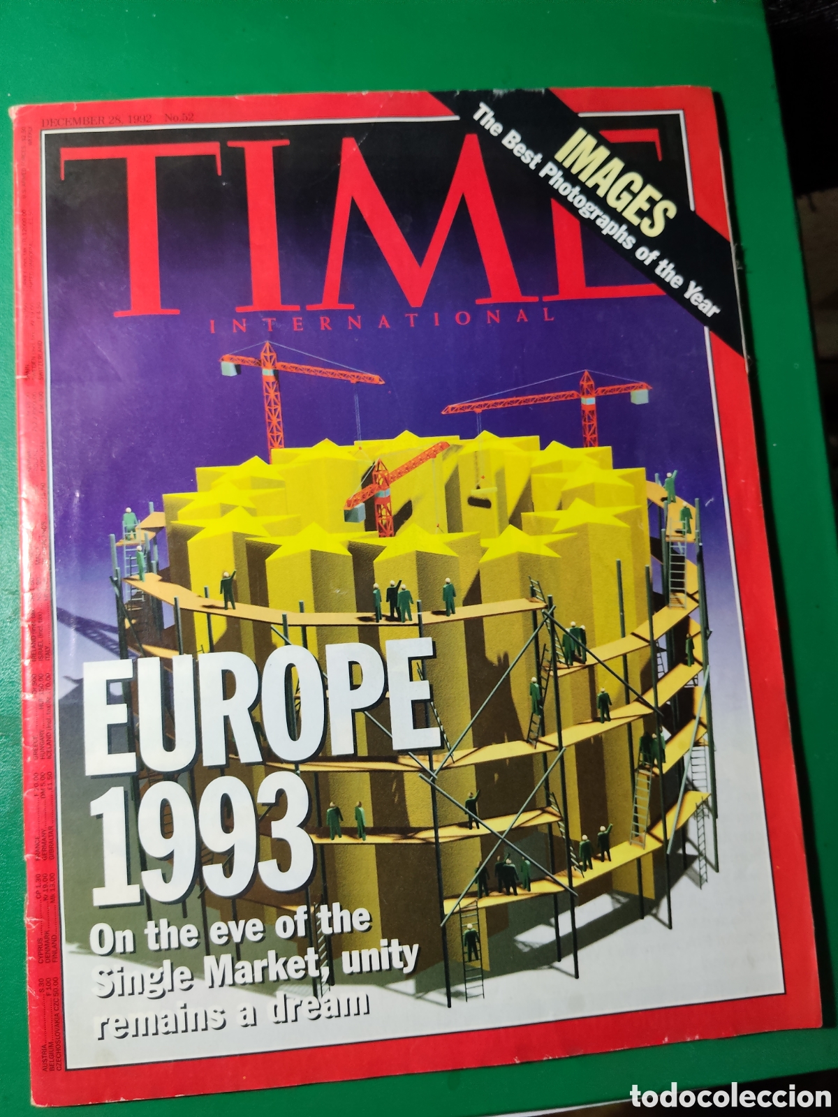 Collezionismo di Riviste e Giornali: Revista TIME diciembre 1992 n&deg;52