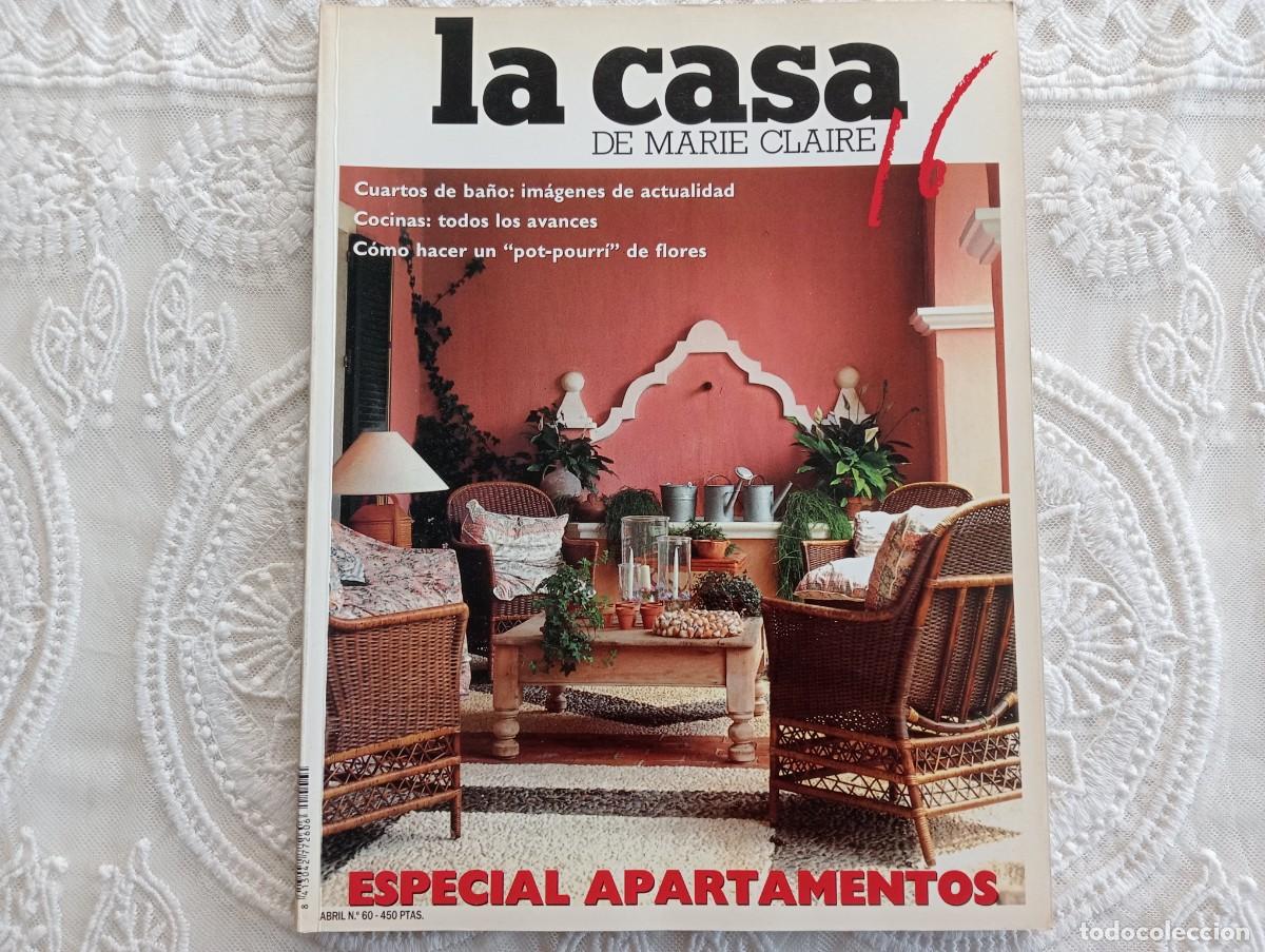 Coleccionismo de revistas y peri&oacute;dicos: La Casa de Marie Claire n&ordm; 60 &ndash; Abril 1993 &ndash; Revista vintage decoraci&oacute;n &ndash; Especial apartamentos