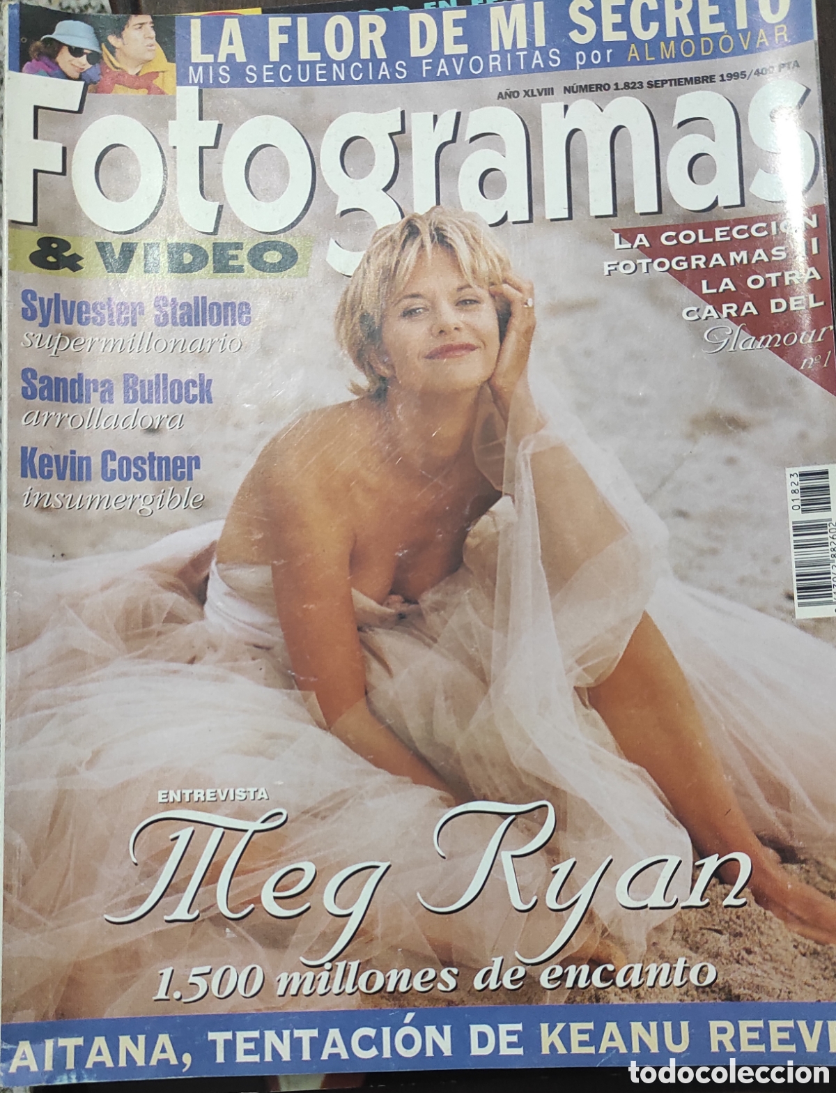 Coleccionismo de revistas y peri&oacute;dicos: Fotogramas N&deg; 1823. Septiembre 1995