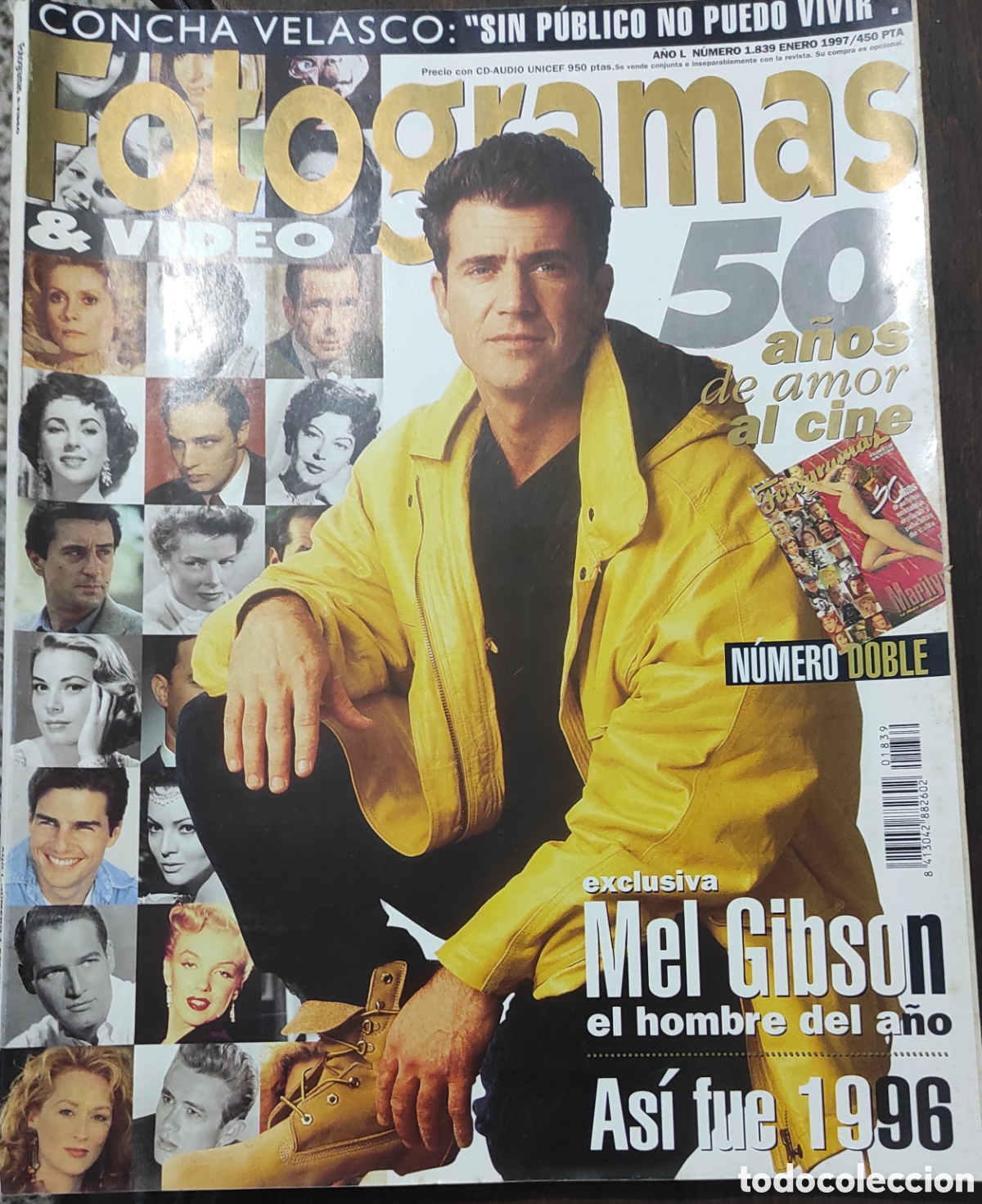 Coleccionismo de revistas y peri&oacute;dicos: Fotogramas N&deg; 1839. Enero 1997.