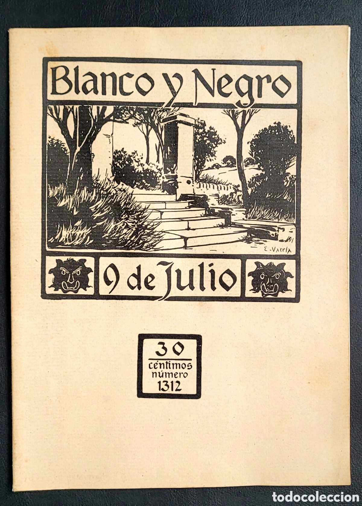 Coleccionismo de revistas y peri&oacute;dicos: Revista Blanco y Negro 1312