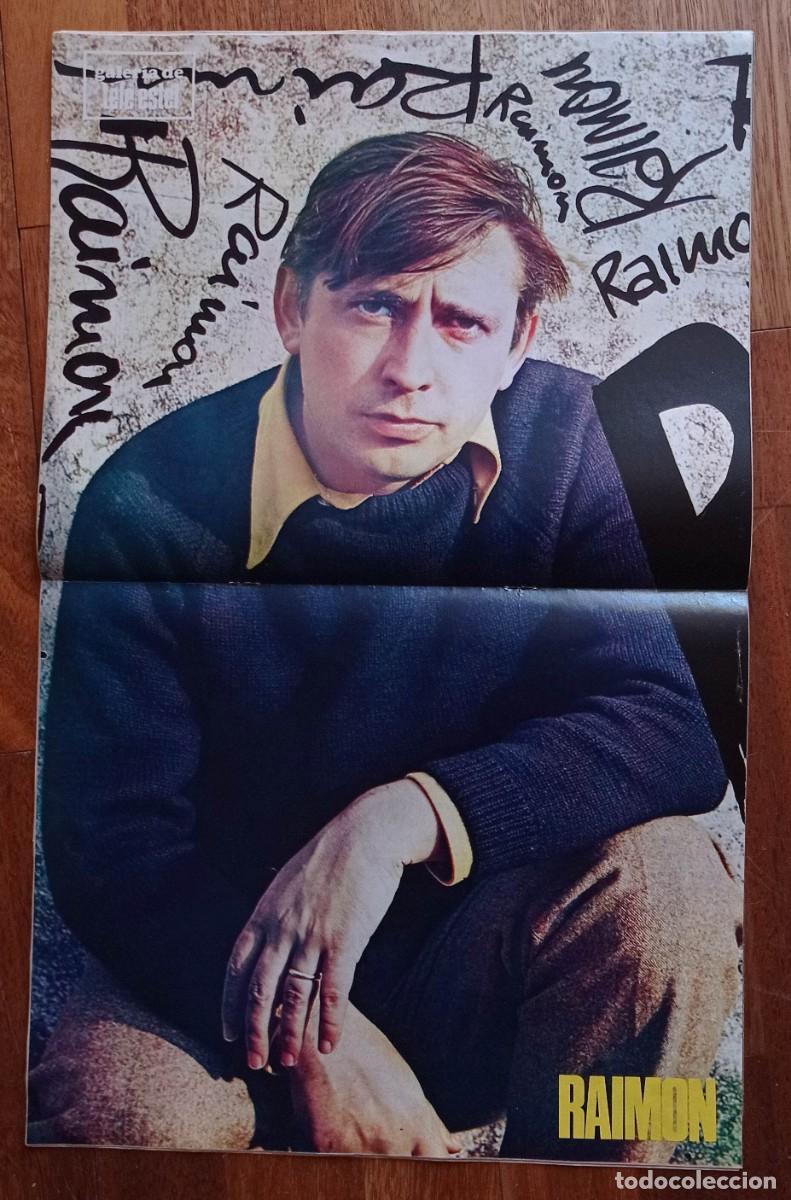 Coleccionismo de revistas y peri&oacute;dicos: POSTER RAIMON TELE ESTEL 10 GENER 1969 CATALAN