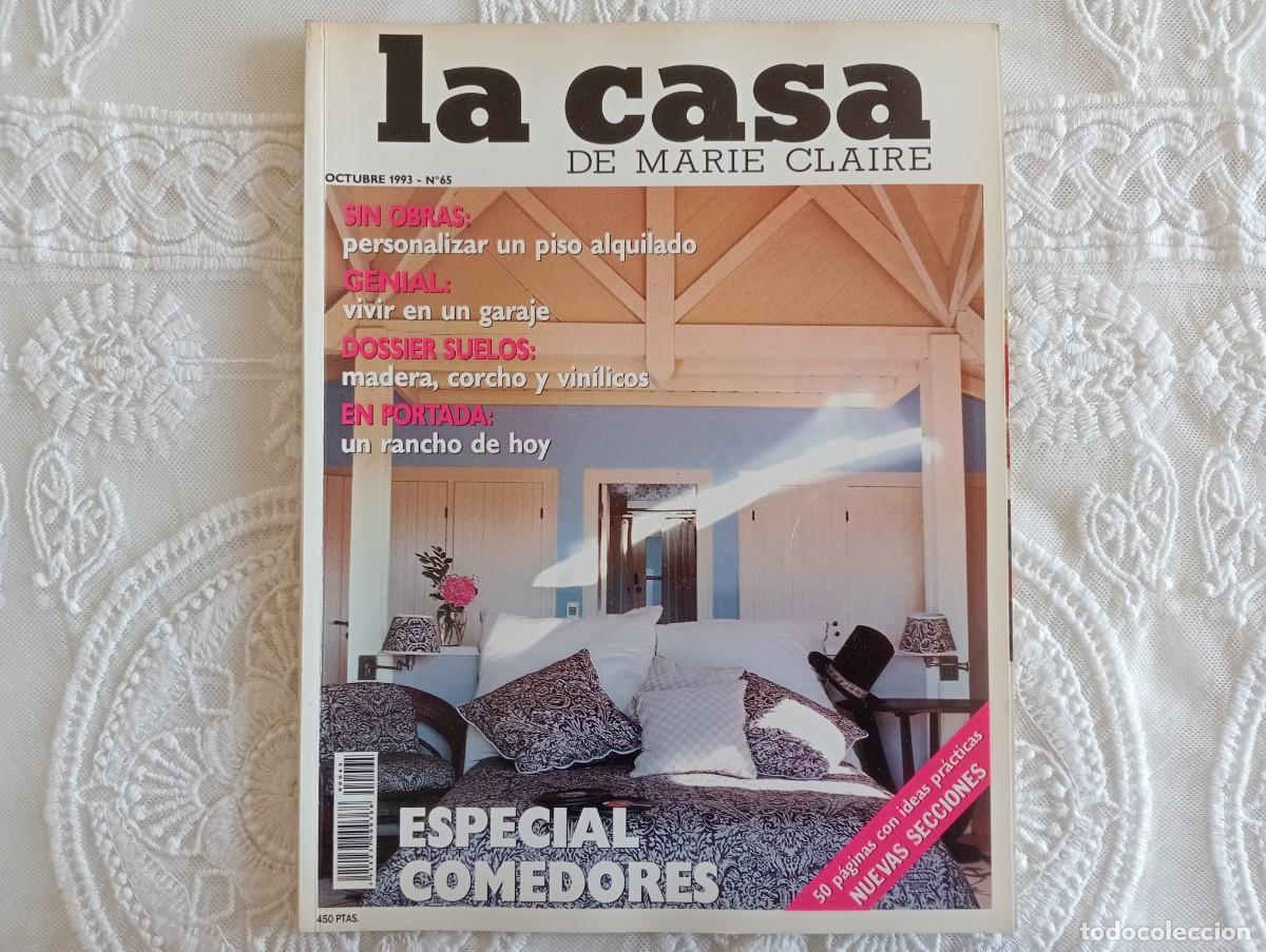 Coleccionismo de revistas y peri&oacute;dicos: La Casa de Marie Claire n&ordm; 65 &ndash; Octubre 1993 - Revista vintage de decoraci&oacute;n