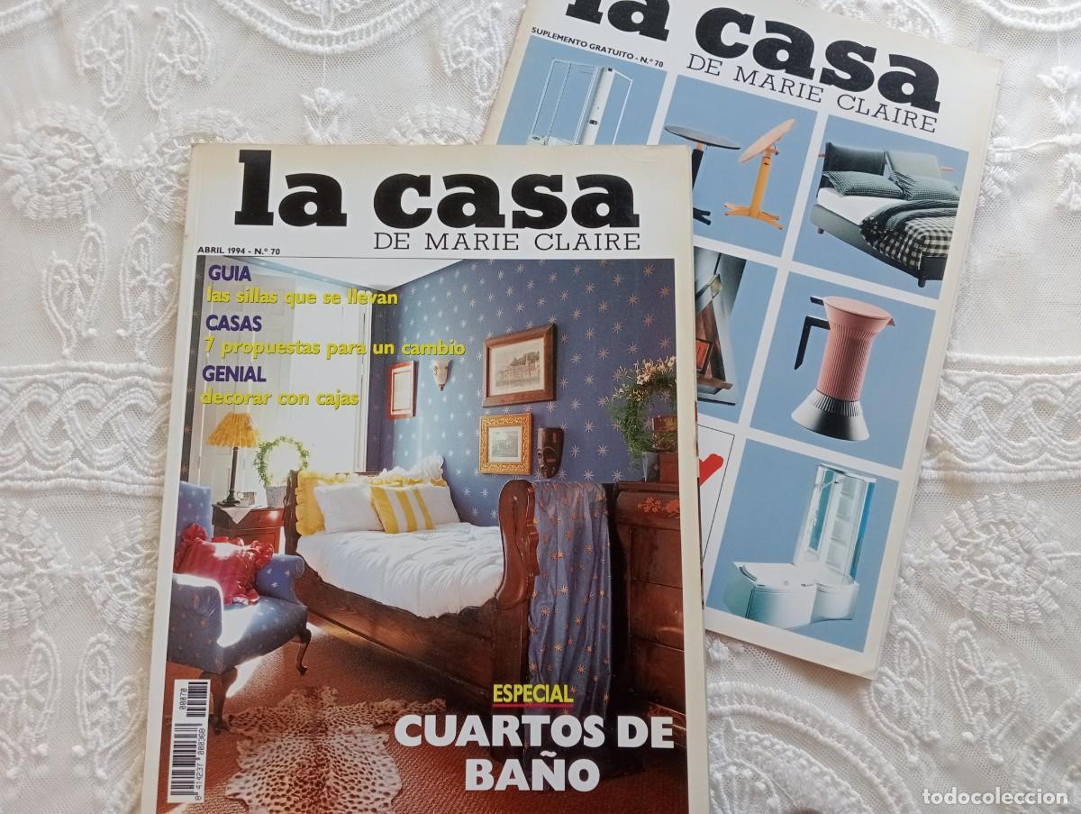 Coleccionismo de revistas y peri&oacute;dicos: La Casa de Marie Claire n&ordm; 70 &ndash; Abril 1994 + Suplemento Viva Italia - Revista de decoracion