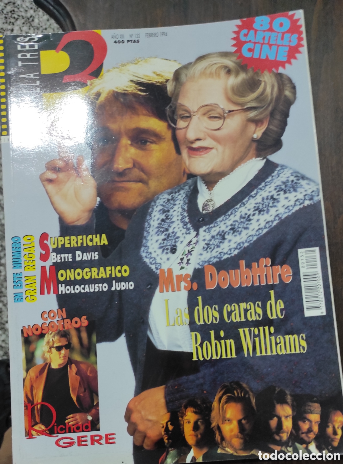 Coleccionismo de revistas y peri&oacute;dicos: Pantalla 3. N&deg; 132. Febrero 1994.