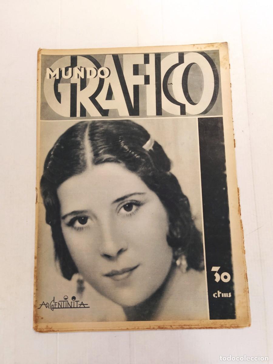 Coleccionismo de revistas y peri&oacute;dicos: MUNDO GRAFICO-A&Ntilde;O 1931-REVOLUCION JACA CONSEJO DE GUERRA-FALLAS TREN-SEVILLA-NAVACERRADA-BILBAO ETC