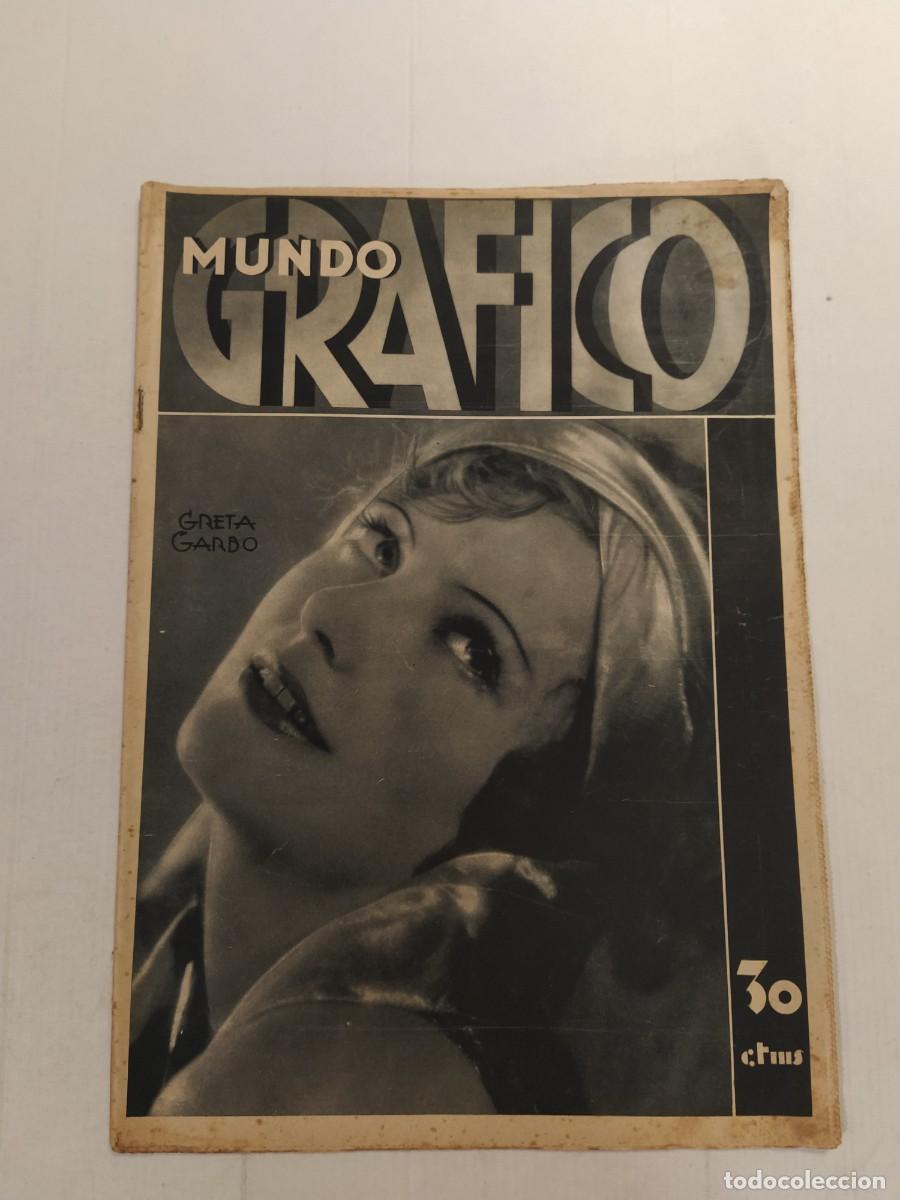 Coleccionismo de revistas y peri&oacute;dicos: MUNDO GRAFICO-A&Ntilde;O 1931-VALENCIA-FRANCESC MACIA-TEMPLOS INCENDIADOS A CORU&Ntilde;A-TEMPORAL TORANZO-EIBAR