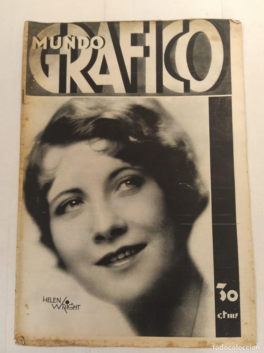 Coleccionismo de revistas y peri&oacute;dicos: MUNDO GRAFICO-A&Ntilde;O 1931-REVOLUCION SEVILLA-FRANCESC MACIA BARCELONA-BOMBA PASSEIG GRACIA-EIBAR-VIGO