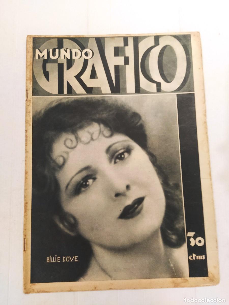 Coleccionismo de revistas y peri&oacute;dicos: MUNDO GRAFICO-A&Ntilde;O 1931-FERIA VALENCIA-AVIACION SITGES-FIESTAS IGUALADA-BOMBAS REFUGIADOS SEVILLA ETC