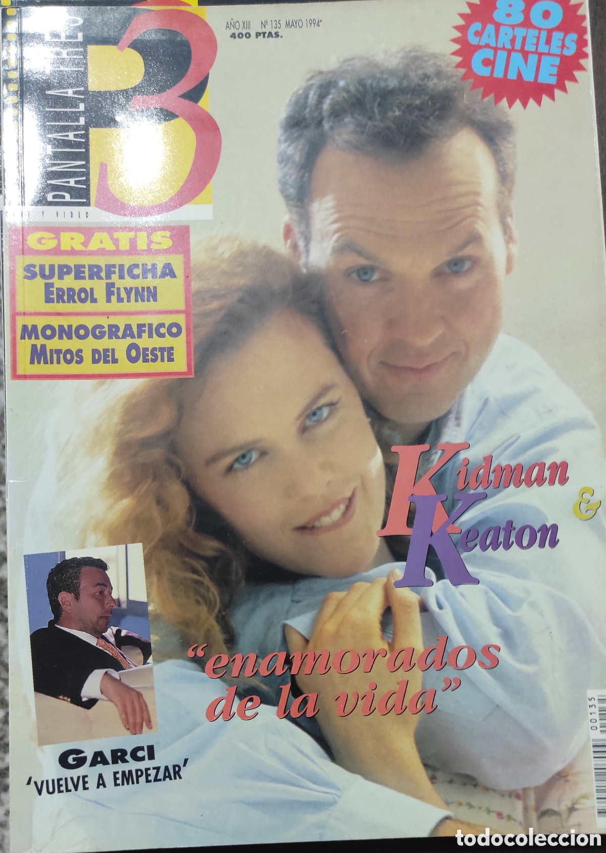 Coleccionismo de revistas y peri&oacute;dicos: Pantalla 3. N&deg; 135. Mayo 1994.