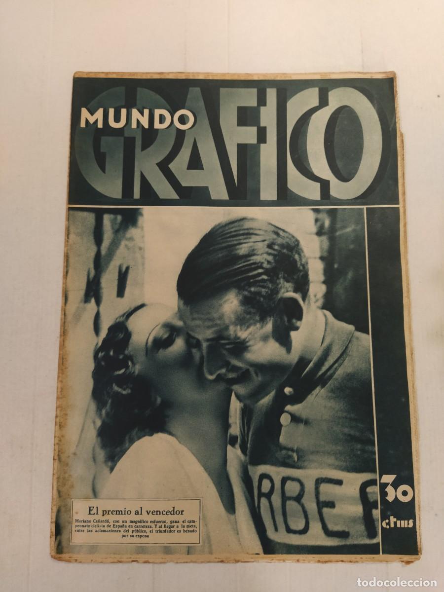 Coleccionismo de revistas y peri&oacute;dicos: MUNDO GRAFICO-A&Ntilde;O 1933-HUIDA CUBA DICTADOR-CIERRE ALTOS HORNOS-MITIN COMUNISTA-CARCEL DE MUJERES ETC