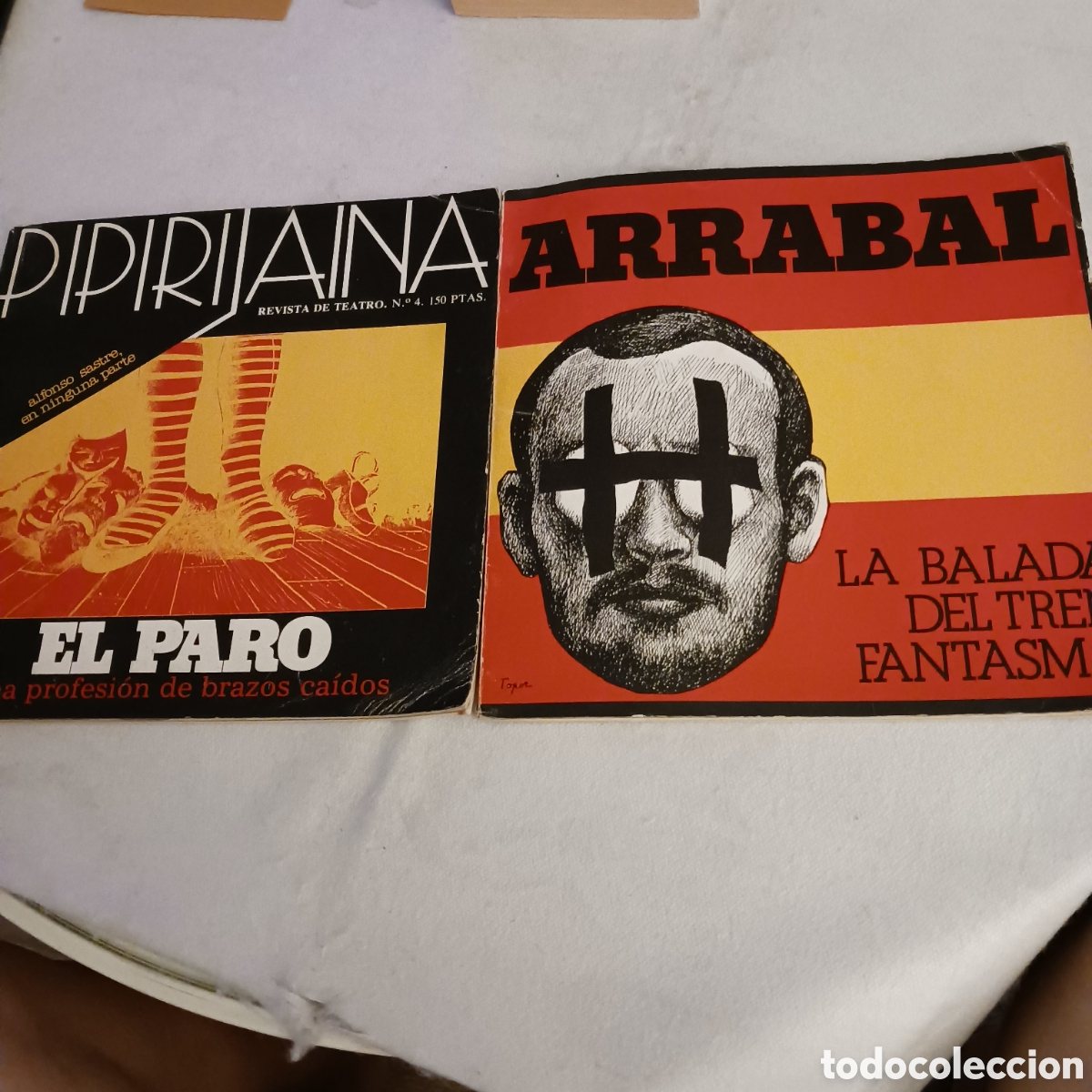 Coleccionismo de revistas y peri&oacute;dicos: La Balada del tren fantasma, Arrabal vol 4