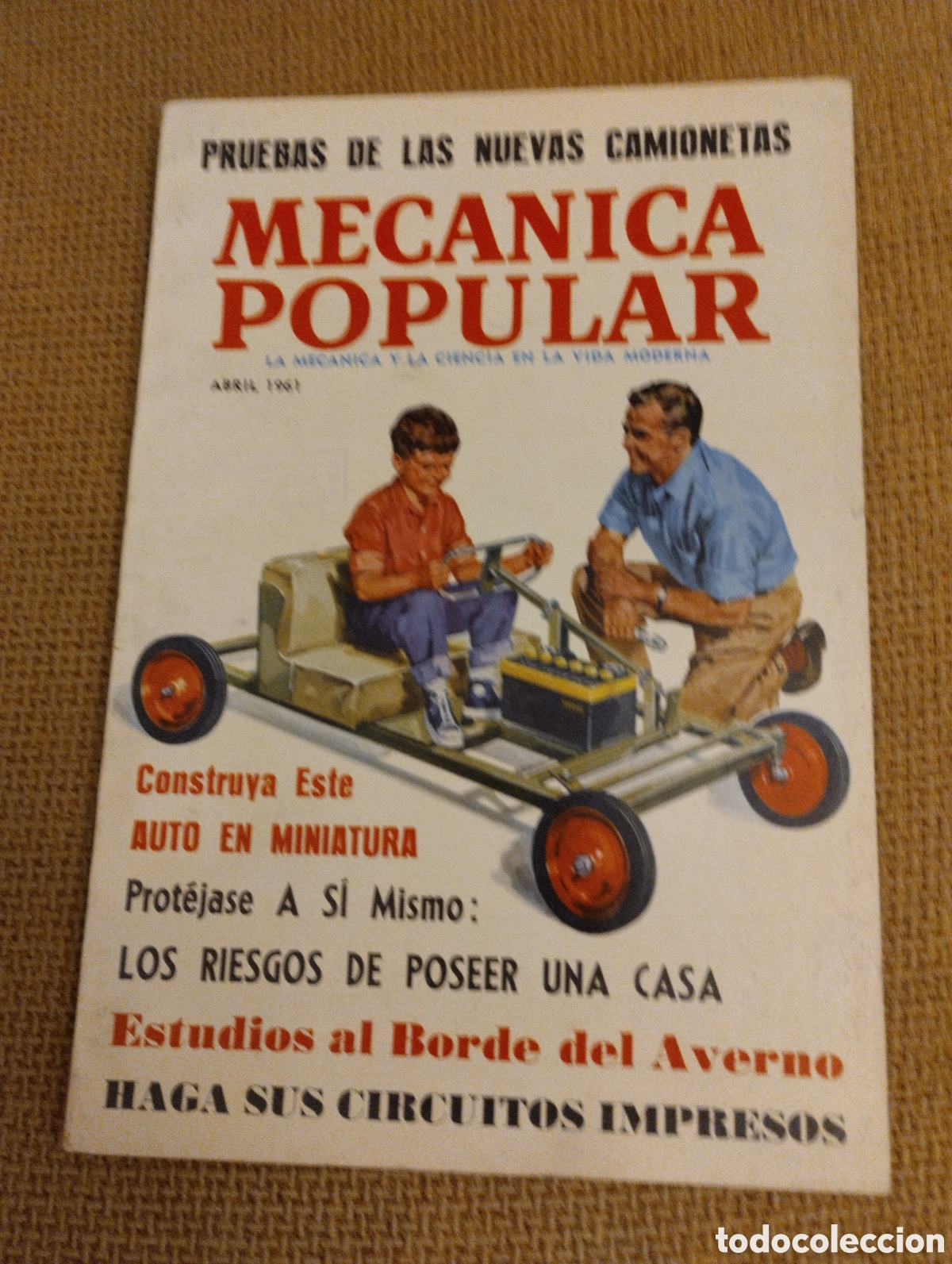 Coleccionismo de revistas y peri&oacute;dicos: Revista Mecanica Popular 1961