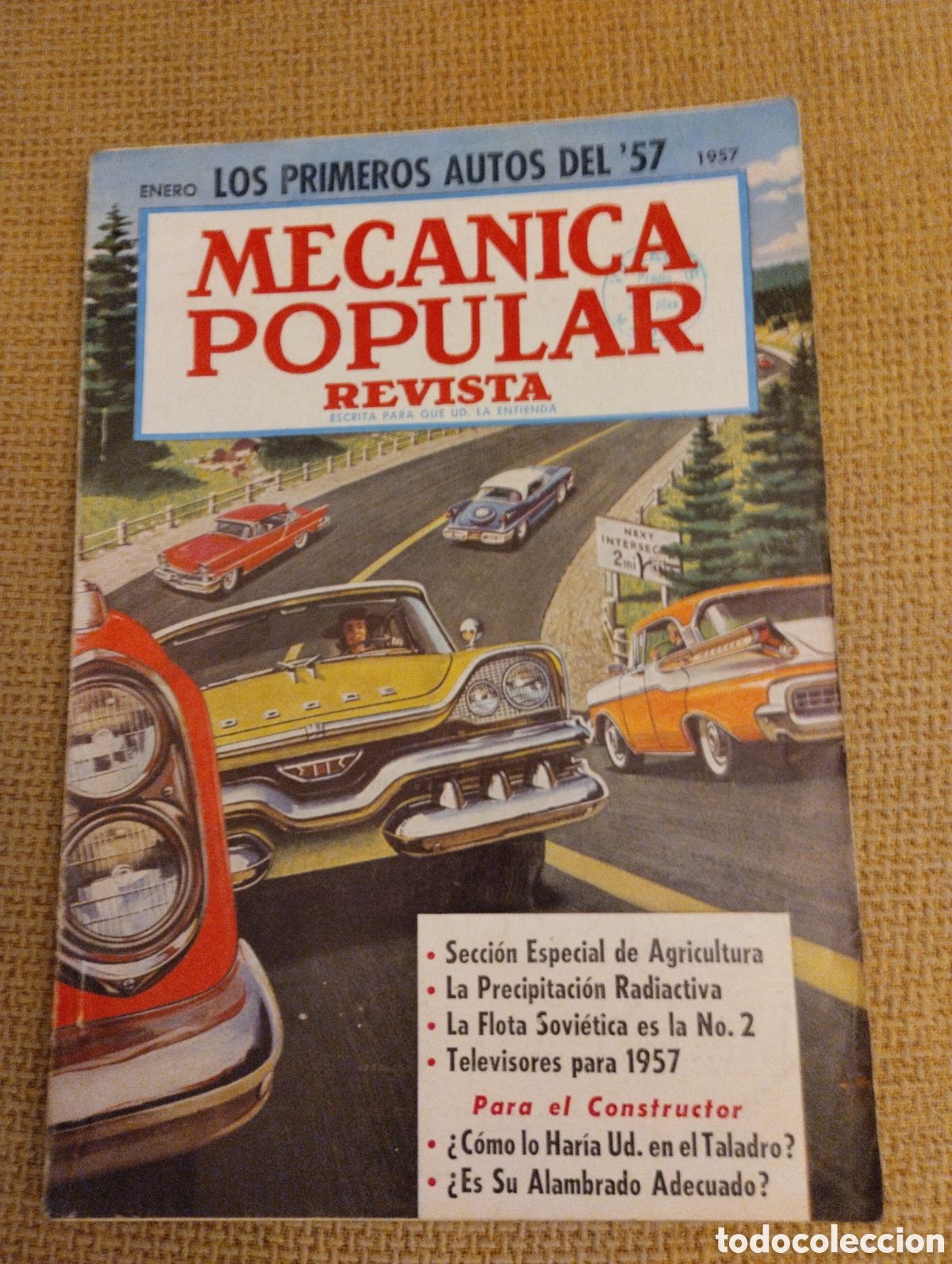 Coleccionismo de revistas y peri&oacute;dicos: Revista Mecanica Popular 1957