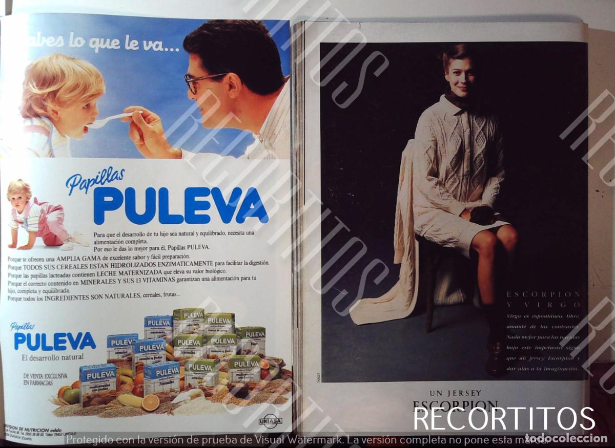 Coleccionismo de revistas y peri&oacute;dicos: leche puleva jersey escorpion