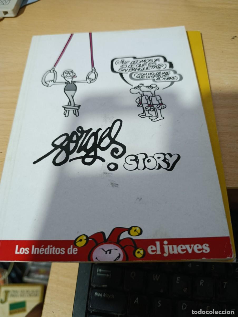 Colecionismo de Revistas e Jornais: LOS INEDITOS DE EL JUEVES. GORGES STORY C8R
