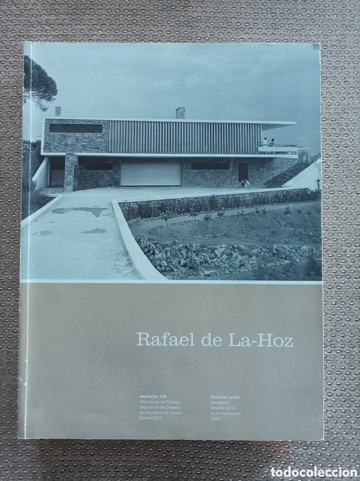 Coleccionismo de revistas y peri&oacute;dicos: Rafael de la Hoz. Revista Arquitectos, n&ordm; 158. MONOGRAFIA