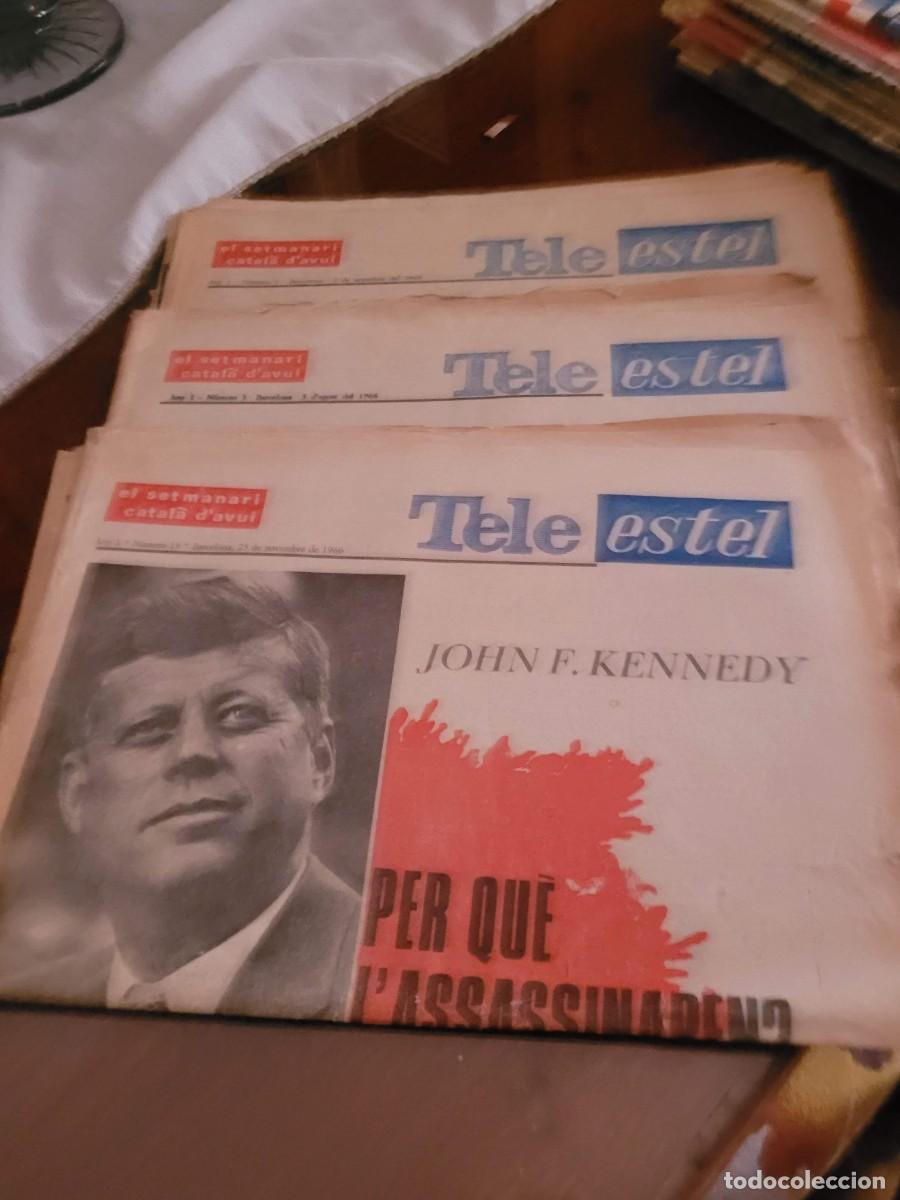 Coleccionismo de revistas y peri&oacute;dicos: Semanarios y Revistas TELEESTEL