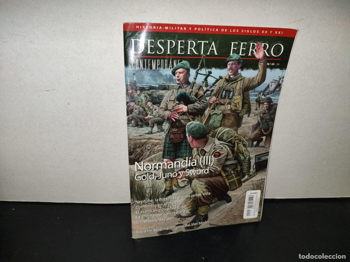 Coleccionismo de revistas y peri&oacute;dicos: 200- Desperta Ferro. Contempor&aacute;nea. Normand&iacute;a (III) Gold, Juno Y Sword - Mayo-Junio 2021