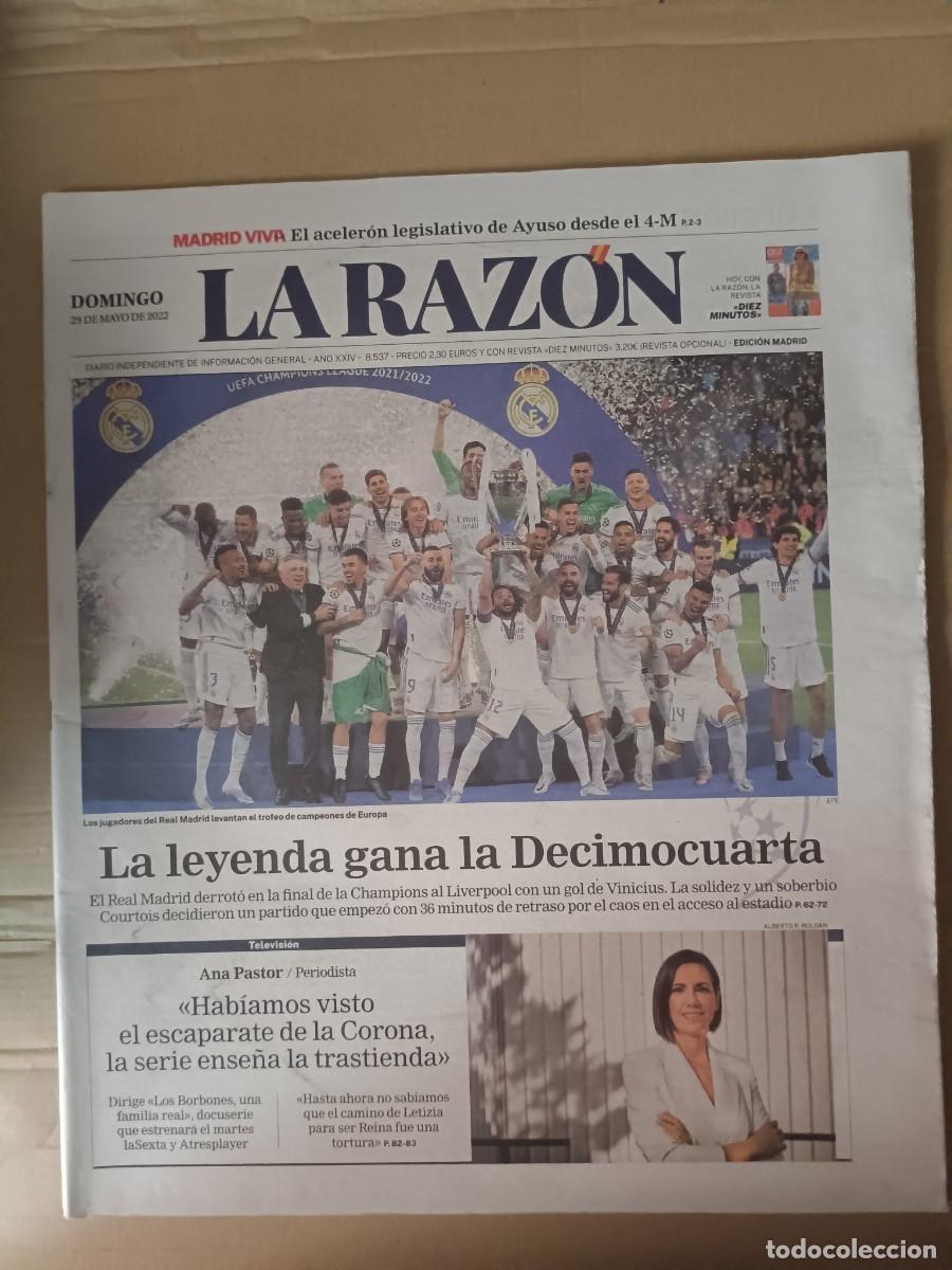 Coleccionismo de revistas y peri&oacute;dicos: Lote 5 Periodicos Originales La Razon