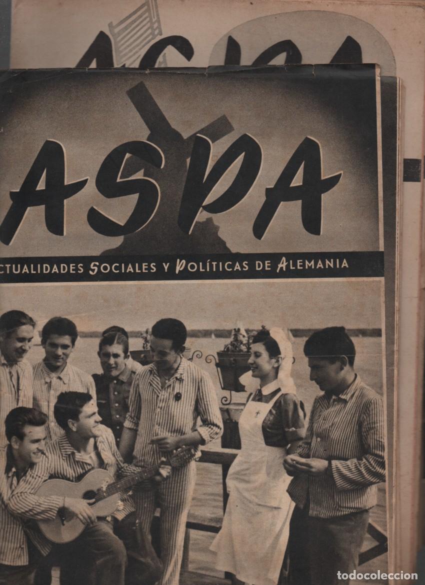 Coleccionismo de revistas y peri&oacute;dicos: ASPA. ACTUALIDADES SOCIALES Y POLITICAS DE ALEMANIA. LOTE DE 11 REVISTAS. VER DESCRIPCION...