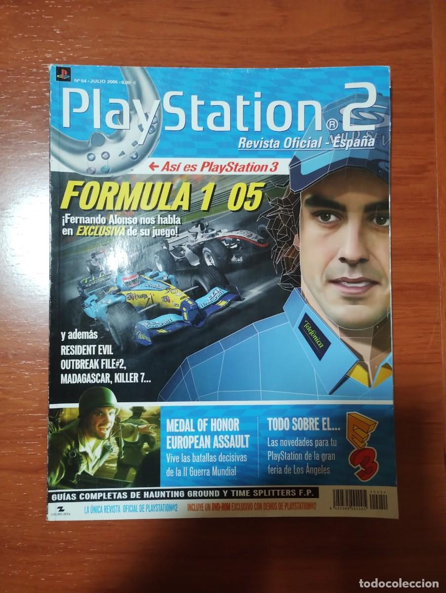 Coleccionismo de revistas y peri&oacute;dicos: Revista PlayStation 2 N&ordm;54 (Julio de 2005)